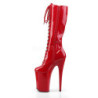 Rosso Vernice 23 cm Pleaser INFINITY-2020 Plateau Stivali Donna