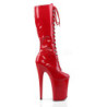Rosso Vernice 23 cm Pleaser INFINITY-2020 Plateau Stivali Donna