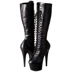 Vegan 18 cm ADORE-2023 laced womens boots with platform