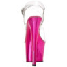 Pink Transparent 18 cm SKY-308 Platform High Heels Women