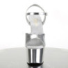 Argento 18 cm ADORE-709 Cromo Plateau Tacchi Alti