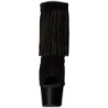 Nero Scamosciata 18 cm ADORE-1019 stivaletti con frange donna tacco alto