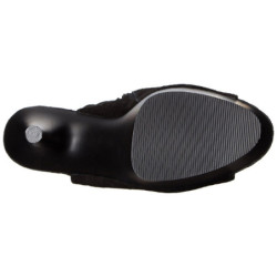 Nero Scamosciata 18 cm ADORE-1019 stivaletti con frange donna tacco alto