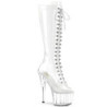 Transparent 18 cm ADORE-2021C platform high heels boots