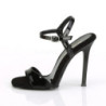 Black 11,5 cm GALA-09 fabulicious stiletto heel sandals