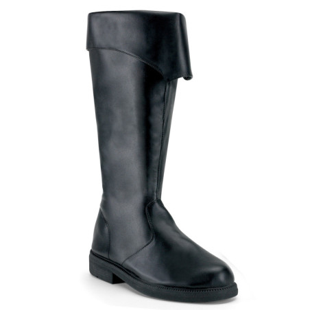 CAPTAIN-105 black captain boots cosplay halloween men's boots