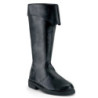 CAPTAIN-105 black captain boots cosplay halloween men's boots