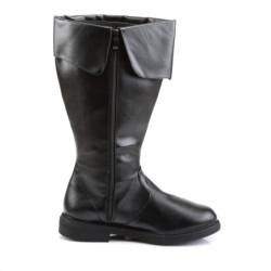 CAPTAIN-105 black captain boots cosplay halloween men's boots