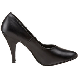Black Leatherette 10 cm DREAM-420 high heel pumps classic