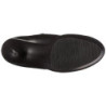 Nero Ecopelle 15 cm DELIGHT-3050 plateau suola stivali alti lunghi con tacco
