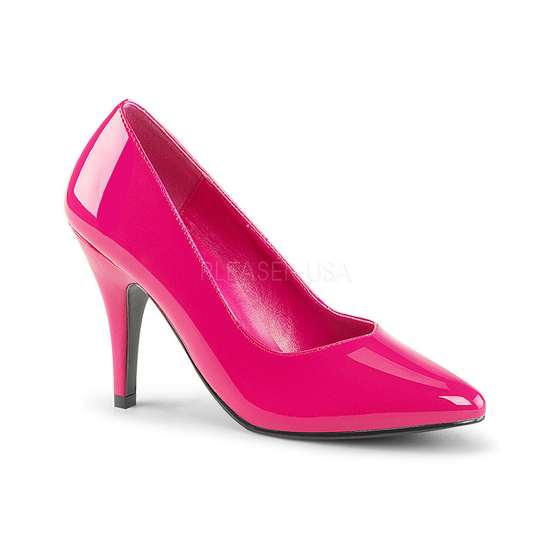 Pink Shiny 10 cm DREAM-420 high heel pumps classic