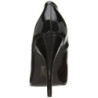 Black Shiny 13 cm SEDUCE-420 pointed toe pumps high heels