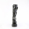 Patent 11,5 cm BEAR-215 emo boots pyramid platform in black