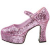 Rosa Scintillare 11 cm MARYJANE-50G Scarpe Décolleté Mary Jane