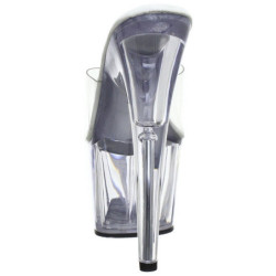 Trasparente 18 cm ADORE-701 Plateau Mules Scarpe