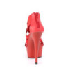 Red elasticated band 15 cm DELIGHT-669 pleaser women's shoes