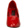 Rosso Vernice 8 cm DIVINE-420W scarpe décolleté con tacchi bassi
