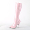 Rose Shiny 13 cm SEDUCE-2000 High Heeled Womens Boots for Men