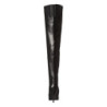 Black Leatherette 13 cm SEDUCE-3010 overknee high heel boots