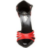 Nero Rosso 15 cm DOMINA-412 Scarpe da donna con tacco altissime