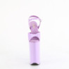 Patent 25,5 cm BEYOND-009 Purple extrem platform high heels shoes