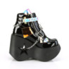 Patent 13 cm DYNAMITE-101 demoniacult ankle boots wedges platform