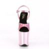 Pink 20 cm FLAMINGO-809HG tacco alto pleaser con plateau