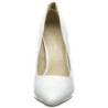 Bianco Vernice 13 cm AMUSE-20 scarpe tacchi a spillo con punta
