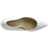 Bianco Vernice 13 cm AMUSE-20 scarpe tacchi a spillo con punta