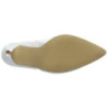 Bianco Vernice 13 cm AMUSE-20 scarpe tacchi a spillo con punta