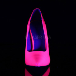 Fucsia Neon 13 cm AMUSE-20 scarpe tacchi a spillo con punta