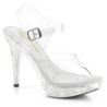 Rhinestones 11,5 cm ELEGANT-408ABRS Bikini posing high heel shoes