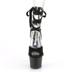 Ecopelle 18 cm SKY-334 sandali pleaser con plateau