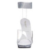 Trasparente Strass 13 cm LIP-142 Plateau Sandali Tacco Altissimo