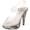Trasparente Strass 13 cm COCKTAIL-508SDT Sandali Tacco Altissimo