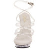 Trasparente 13 cm LIP-106 Platform Scarpe Tacchi Alti