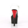 Dual Colored 18 cm ADORE-708BR Platform High Heels Shoes
