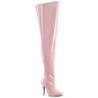 Rose 13 cm SEDUCE-3000WC thigh high stretch overknee boots wide calf