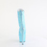 Blue glitter 18 cm ADORE-1040IG high heels ankle boots platform
