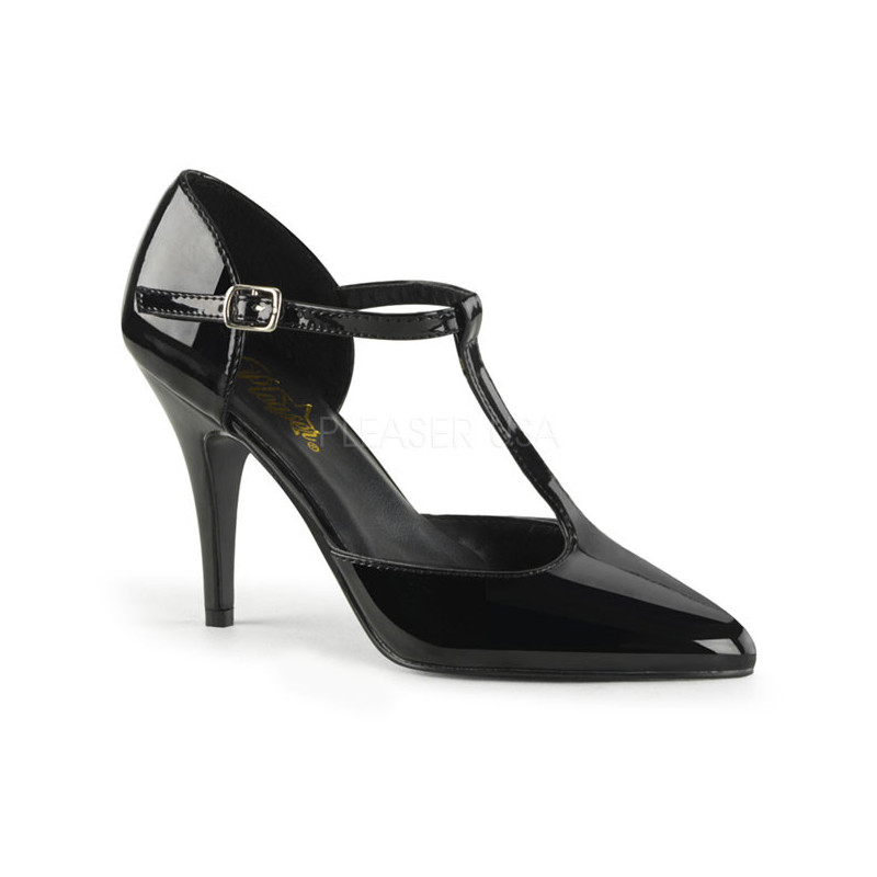 Nero Vernice 10,5 cm VANITY-415 Tacchi altissimi da uomo