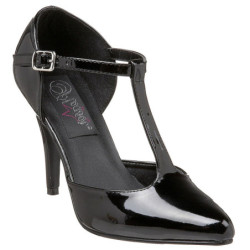 Nero Vernice 10,5 cm VANITY-415 Tacchi altissimi da uomo