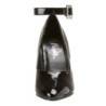 Black Shiny 10,5 cm DREAM-431 Pumps with low heels