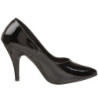 Black Shiny 10 cm DREAM-420 Pumps High Heels for Men