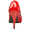 Red Shiny 10 cm DREAM-420 Pumps High Heels for Men