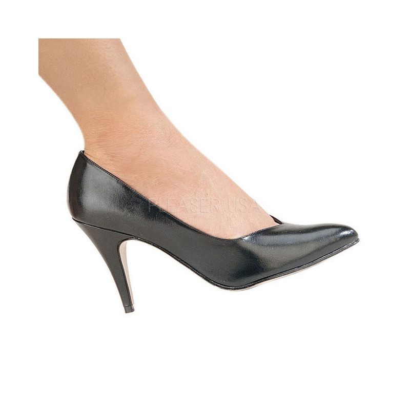 Nero Ecopelle 10 cm DREAM-420 Tacchi altissimi da uomo