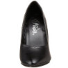 Black Leatherette 10 cm DREAM-420 Pumps High Heels for Men