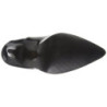 Black Shiny 13 cm SEDUCE-420 Pumps High Heels for Men