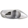 Silver Leatherette 10 cm VANITY-420 Pumps High Heels for Men