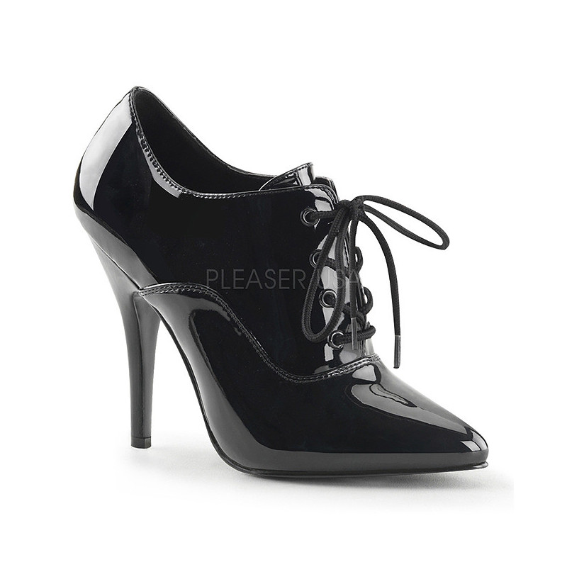 Nero Vernice 13 cm SEDUCE-460 Tacchi altissimi da uomo