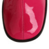 Pink block heel 7,5 cm - 70s years disco gogo kneeboots patent